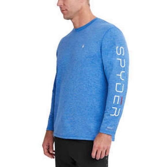 Spyder Men’s Long Sleeve Rashguard - Picture 4 of 4